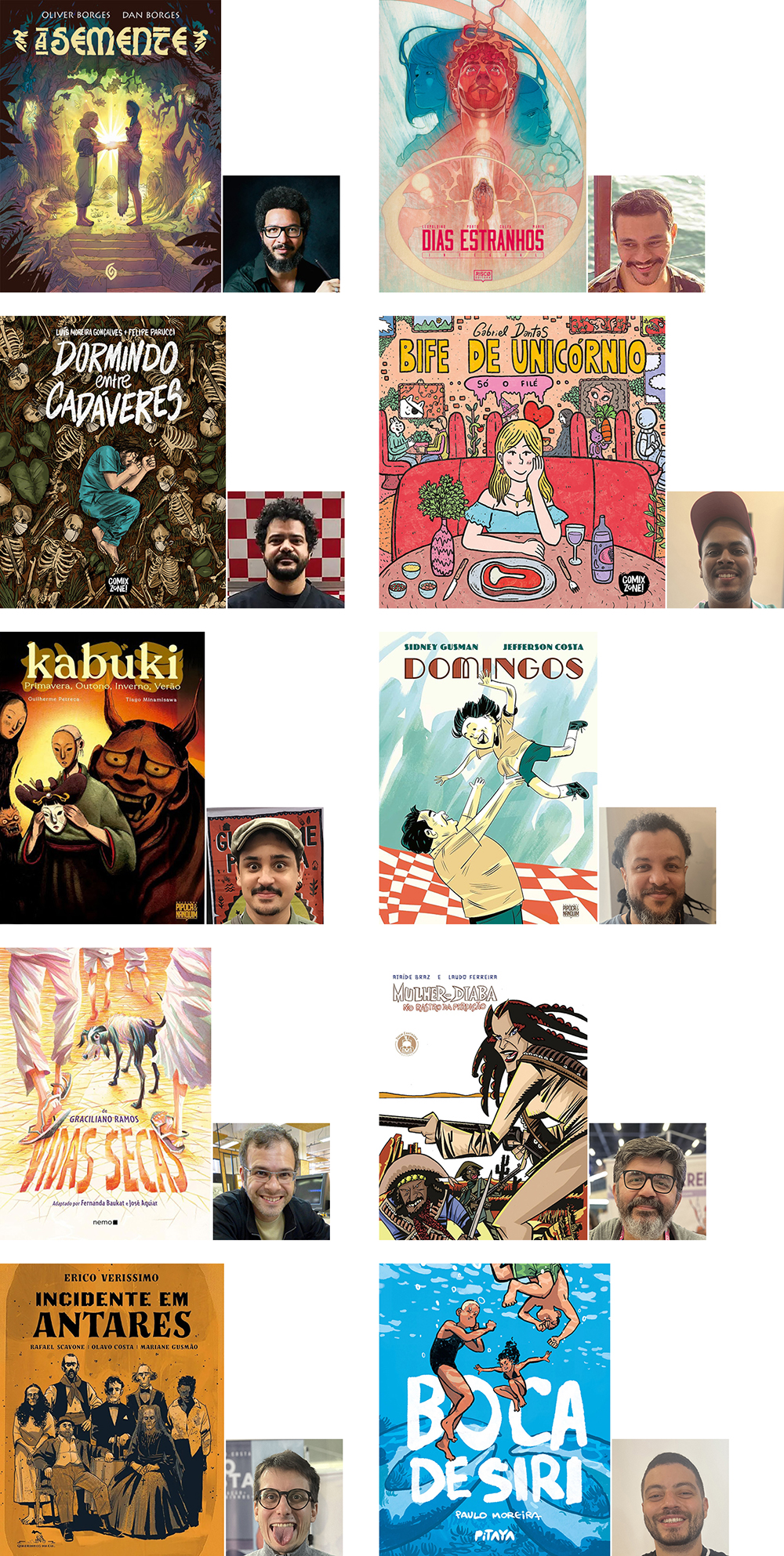 42º Troféu Angelo Angostini - indicados a melhor capista